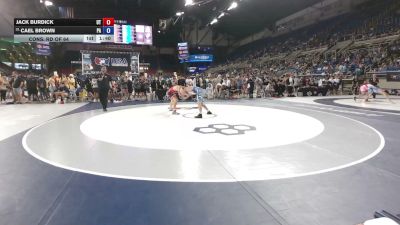 157 lbs Cons. Rd Of 64 - Jack Burdick, Utah vs Cael Brown, Pennsylvania