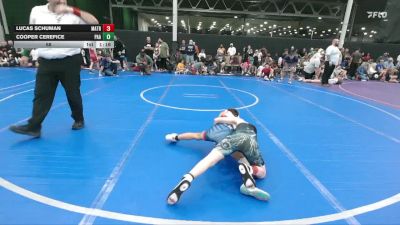 68 lbs Round 2 (6 Team) - Lucas Schuman, Mat Assassins Red vs Cooper Cerefice, PA Alliance