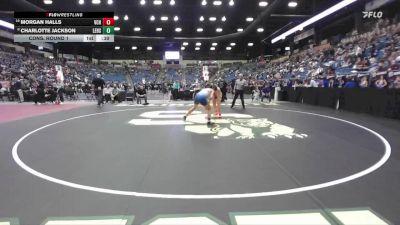 145 lbs Cons. Round 1 - Morgan Halls, Valley Center Hs vs Charlotte Jackson, Leavenworth HS