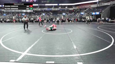 163-178 lbs Semifinal - JoAnna Hinrichs, Jackson County Wrestling vs Ellysia Jennings, Ground Zero