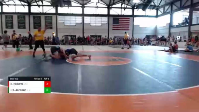 Ebf Rockets 148-163 lbs Champ. Round 1 - Blake Johnson, EBF Rockets vs Eli Roberts ...