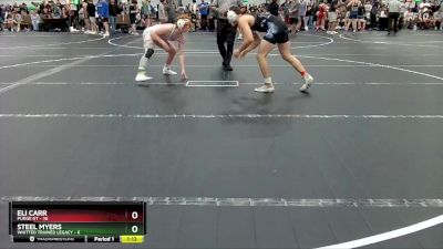 150 lbs Round 4 (8 Team) - Eli Carr, Purge GT vs Steel Myers, Whitted Trained Legacy