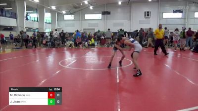 102 lbs Final - Marcus Dickson, Ragin Raisins Concord vs Jaxsen Jean, Dark Horse WC MI