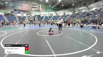 53 lbs Rr Rnd 2 - Robert Urquides Swann, Top Notch WC vs Trayton Rogge, Pueblo County WC