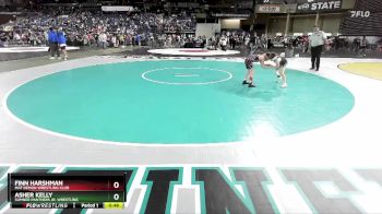 56 lbs 5th Place Match - Finn Harshman, Mat Demon Wrestling Club vs Asher Kelly, Sumner Panthers Jr. Wrestling