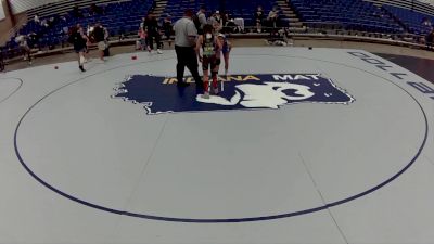 12U Girls - 87 lbs 3rd Place Match - Audrina Storey, Valparaiso Wrestling Club vs Fiona Highfill, Ohio