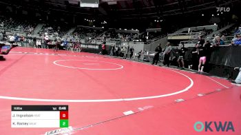 112 lbs Semifinal - Joshua Ingvalson, Heat vs Kreyson Ramey, Weatherford Youth Wrestling