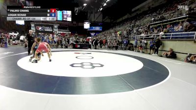 126 lbs Champ. Rd Of 128 - Paliku Chang, HI vs Logan Schad, WI