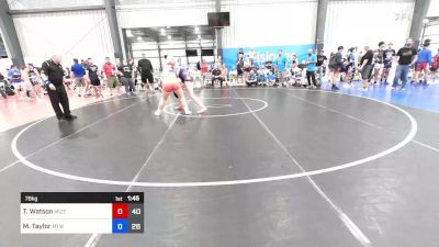 76 kg Quarterfinal - Temprence Watson, Team Missouri vs MaKayla Taylor, New England Trappers East