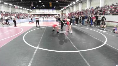 126 lbs Round Of 16 - Riley Valdez, SLV Elite WC vs Gabriel Briseno, Team Pueblo