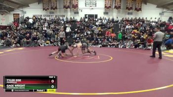 175 lbs Semifinal - Tyler Eise, Ponderosa vs Gage Wright, Parkersburg South