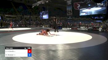 122 lbs 3rd Place - Evelyn Holmes-Smith, Alabama vs Regina Stoeser, South Dakota