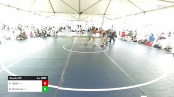 120 lbs Round Of 16 - Adam Davis, Hillcrest vs Noe Cisneros, Arvin Grizzlies