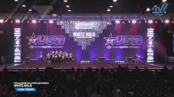 The California All Stars-San Marcos - White Gold [2025 L1 Senior Day 2] 2025 USA All Star Cheer Super Nationals