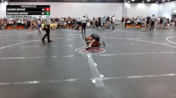 90 lbs 1st Place Match - Santiago Zapata, Woodland Wrestling vs Jagger Bryant, Prime Wrestling