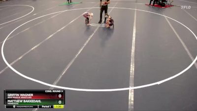 Cons. Round 3 - Griffin Wagner, New Prague Wrestling vs Matthew Bakkedahl, Minnesota