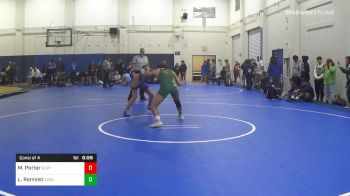 160 lbs Consolation - Micah Porter, Gilroy vs Logan Ramirez, Castro Valley
