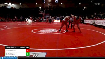 285 lbs Champ. Round 2 - Oumammar Walid, Fishers vs Brian Rodriquez, Pike