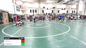 132 lbs Consi Of 16 #2 - Aviv Grinberg, Sharon vs Ryan Sota, Duxbury