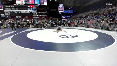 132 lbs Champ. Rd Of 128 - Cohen Bell, ND vs Andrew Taylor, FL