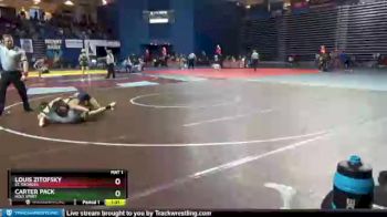 106 lbs Champ. Round 1 - Carter Pack, Holy Spirit vs Louis Zitofsky, St. Georges