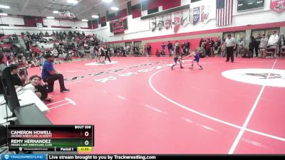 53 lbs Round 1 - Remy Hernandez, Moses Lake Wrestling Club vs Cameron Howell, Ascend Wrestling Academy