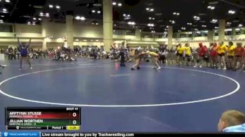 100 lbs Round 9 (10 Team) - Jillian Worthen, Iowa Pin-A-Sarus vs Afftynn Stusse, Nebraska Tsunami