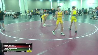 120 lbs Round 5 (10 Team) - Gavin Medina, Naples Wrestling Club vs Owen Henriksen, Alburnett