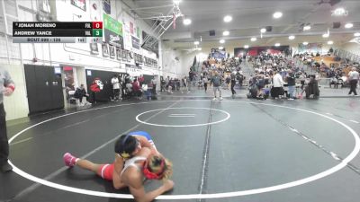 126 lbs Cons. Round 5 - Jonah Moreno, Fullerton vs Andrew Yance, Valencia/Placentia