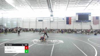 78 lbs Rr Rnd 2 - Jullian Quiroz, Tribe WC vs Mackenzie Amidon, Mantanona TC