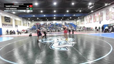 190 Boys Cons. Round 4 - Danny Esquivez, Imperial vs Ivan Venegas, Montgomery