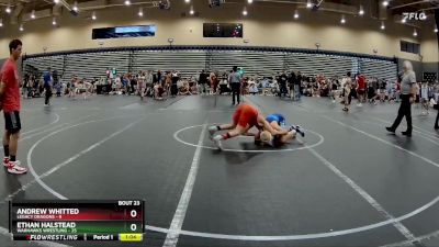 100 lbs Round 6 (8 Team) - Andrew Whitted, Legacy Dragons vs Ethan Halstead, Warhawks Wrestling