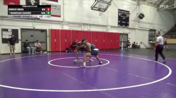 165 lbs Champ. Round 2 - Deeick Meza, Mt. Sac vs Donovan Chavez, Cerritos College