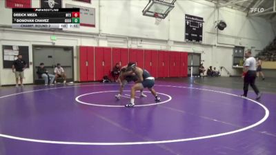 165 lbs Champ. Round 2 - Deeick Meza, Mt. Sac vs Donovan Chavez, Cerritos College