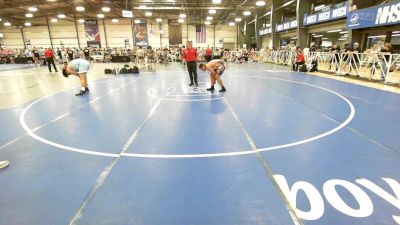 220 lbs Rr Rnd 1 - LaDarian Roulhac, Central MD Wrestling Black vs Julio Romero, Kraken