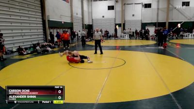 138 lbs Semifinal - Carson Ochs, Next Level Training Academy vs Alexander Shinn, Clarke