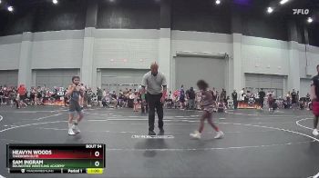 75 lbs Cons. Semi - Heavyn Woods, Takedown Elite vs Sam Ingram, Roundtree Wrestling Academy