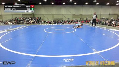 70 lbs Rr Rnd 3 - Broderick Counce, Potentially Dangerous vs Carson Otto, Powerhouse Gold 9U