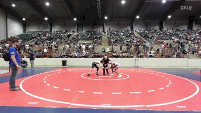 100 lbs Quarterfinal - Malachi Burris, Foundation Wrestling vs Luke Romero, Walnut Grove Wrestling Club