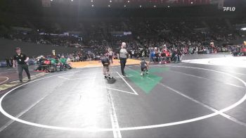 4A Boys 106 lbs Quarterfinal - Cody Sieminski, Sweet Home Boys vs Javier Vazquez, Tillamook Boys