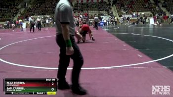 170 lbs Quarterfinal - Sam Carroll, Mountain Brook vs Blas Correa, Homewood Hs