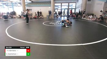 113 lbs Cons. Round 5 - Angel Bombela, Wright WA vs Garen Keshishian, Silverback WC
