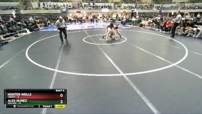 220 lbs Semis & 1st Wrestleback (8 Team) - Alex Nunez, Willard vs Hunter Wells, Liberty