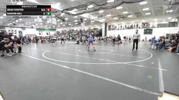 138 lbs Cons. Round 2 - Beau Koster, Next Level Training Academy vs Easton Hill, Falcon Empire