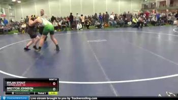 160 lbs Round 3 (6 Team) - Rylan Stout, Montana White vs Breyton Johnson, South Dakota Thunder