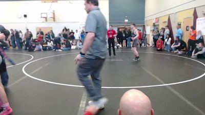 138 lbs Champ. Round 5 - Brayson Moore, Team Real Life Wrestling vs James Coy, Kimberly Bulldog Wrestling Club