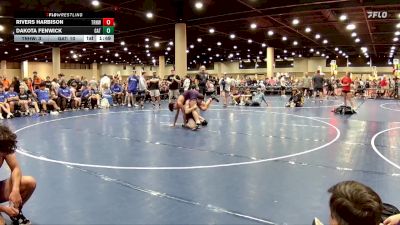 126 lbs Round 2 Champ & Wb (32 Team) - Dakota Fenwick, Team GATA vs Rivers Harbison, Team Rich Habits White