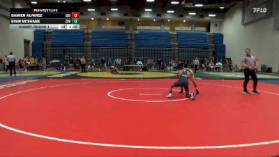 141 lbs Champ. Round 1 - Damien Alvarez, California Baptist vs Evan McShane, Cal Poly Humboldt