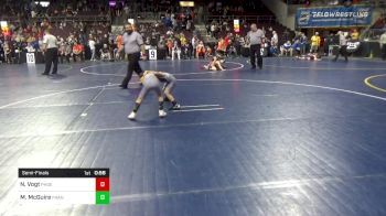 51 lbs Semifinal - Noah Vogt, Phoenix W.C. vs Micky McGuire, Franklin Regional