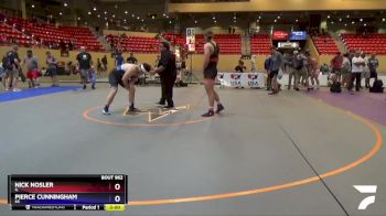 220 lbs Semifinal - Nick Nosler, IL vs Pierce Cunningham, KS